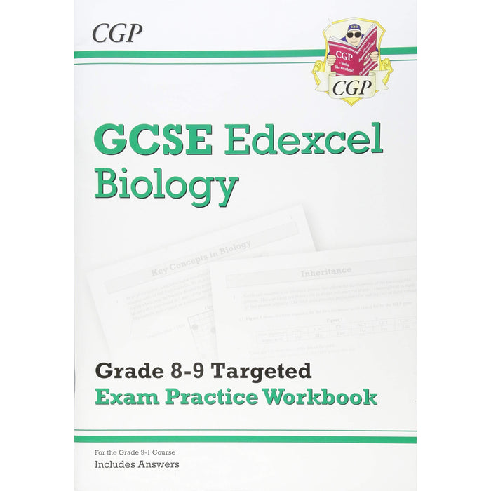 Cgp gcse 9-1 chemistry, biology, physics 3 books collection set- edexcel grade 8-9 targeted exam practice workbook - The Book Bundle