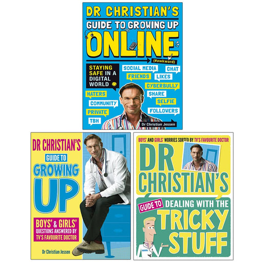 Dr Christian Jessen Collection 3 Books Set (Dr Christian's Guide to Growing - The Book Bundle