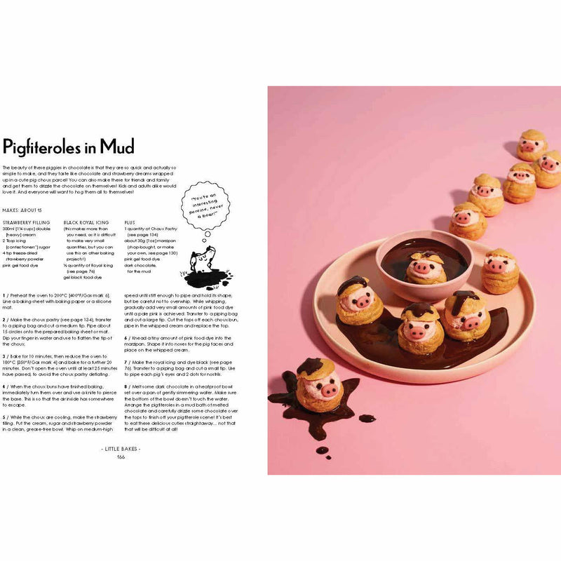 Hardcover copy of "Baking With Kim-Joy" by Kim-Joy, featuring colorful baked goods on the cover, perfect for creative baking enthusiasts.