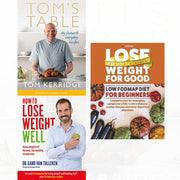Set of three non-fiction books by Tom Kerridge on weight loss, including Lose Weight for Good and How to Lose Weight Well, published by Iota.