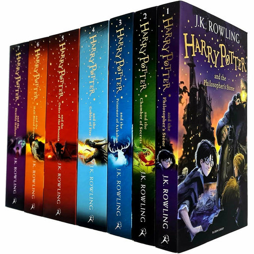 J.K. Rowling Harry Potter Collection 7 Books Bundle - The Book Bundle
