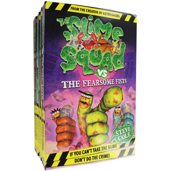 Steve Cole The Slime Squad - 8 Book Collection - The Book Bundle