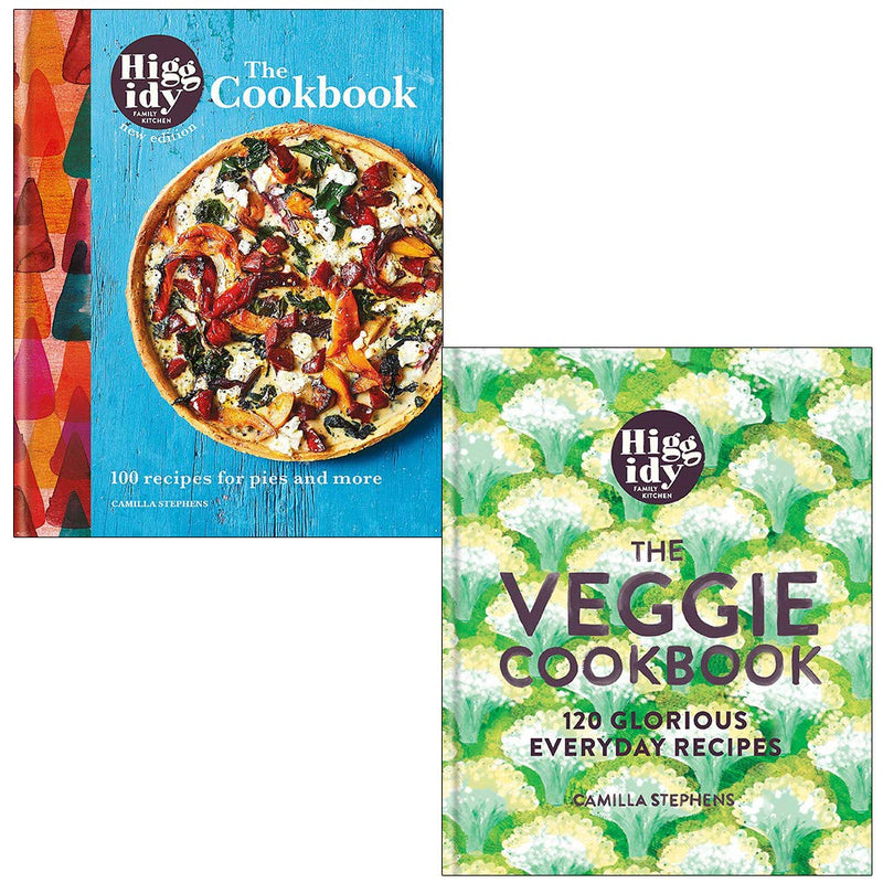 Higgidy The Cookbook & Higgidy The Veggie Cookbook By Camilla Stephens 2 Books Collection Set - The Book Bundle