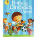 Harry and the Dinosaurs Series 6 Books Collection Set by Ian Whybrow(Go Wild, On Holiday, Bucketful of Dinosaurs, Say Raahh, At The Museum & United) - The Book Bundle