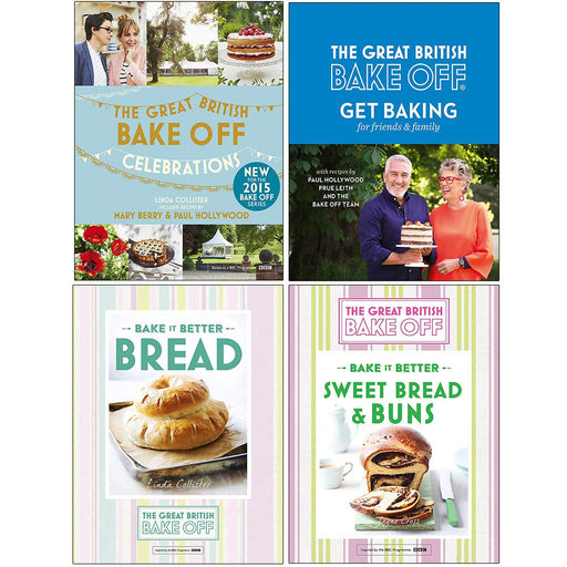 Great British Bake  , Get Baking for , Bake  , Bake It  4 Books Collection Set - The Book Bundle
