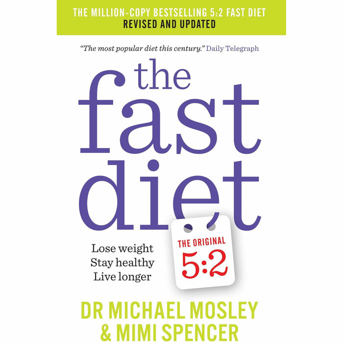 Fast diet, nom nom fast 800,fast diet s, vegetarian 5 2 , complete 5 books collection set - The Book Bundle