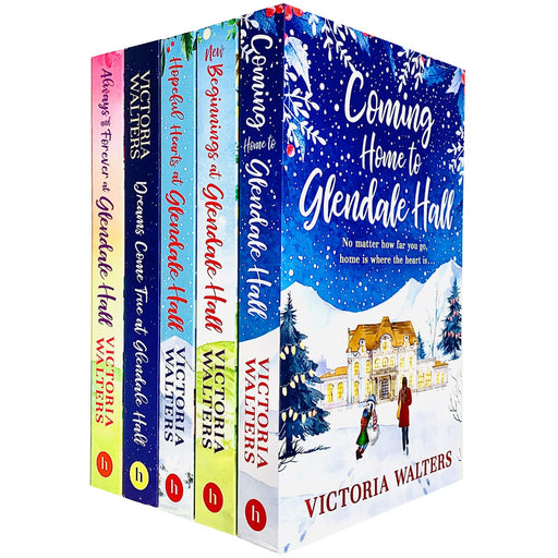 Glendale Hall Series 5 Books Collection Set By Victoria Walters (Hopeful Hearts, New Beginnings) - The Book Bundle