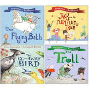 Julia Donaldson Collection 4 Books Set (Flying Bath, Jack and Flumflum Tree, Go-Away Bird) - The Book Bundle