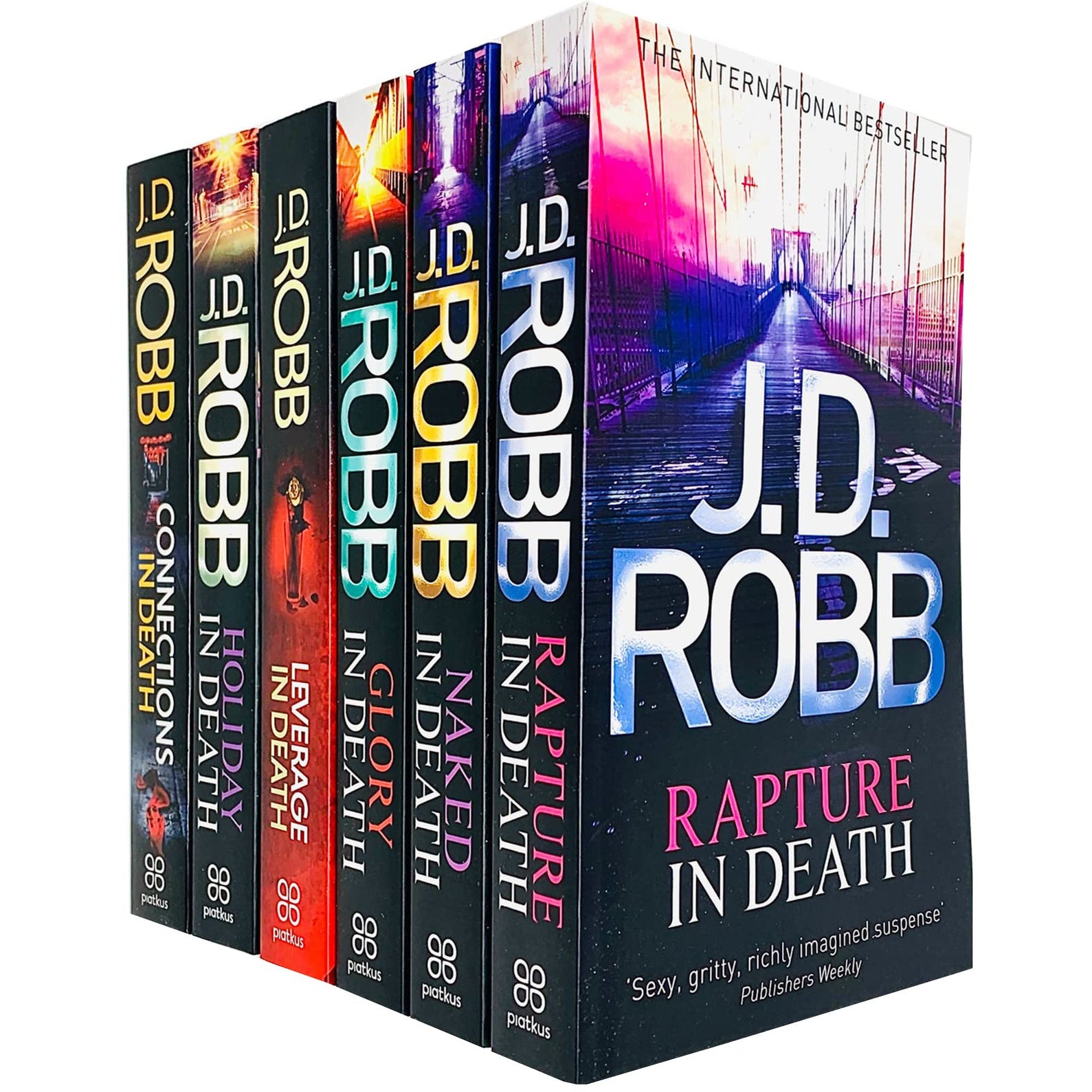 J. D. Robb In Death Series 6 Books Collection Set (Rapture In Death