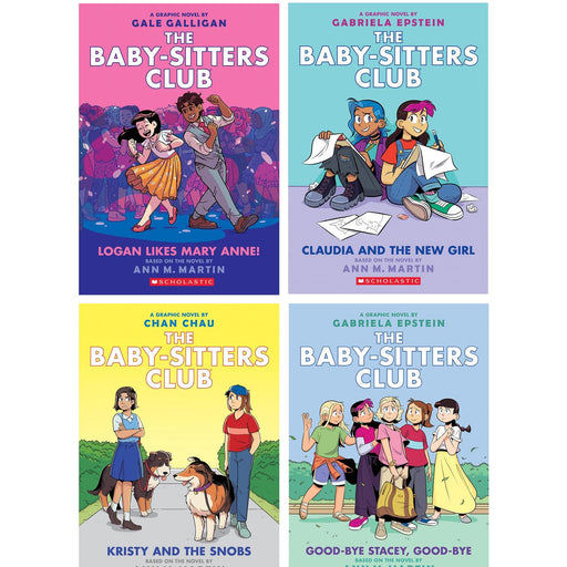 The Babysitters Club Graphic Novel 4 Books Collection Set by Ann M. Martin - The Book Bundle