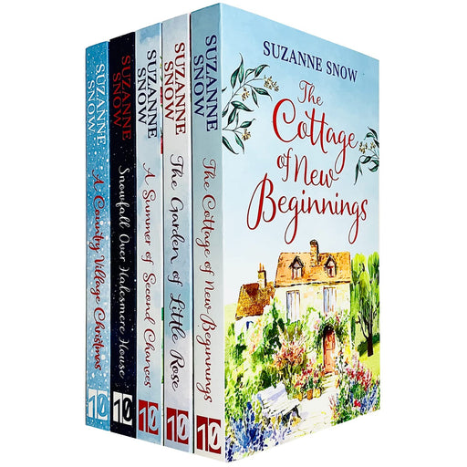 Suzanne Snow Collection 5 Books Set (Cottage of New Beginnings, Garden of Little Rose) - The Book Bundle