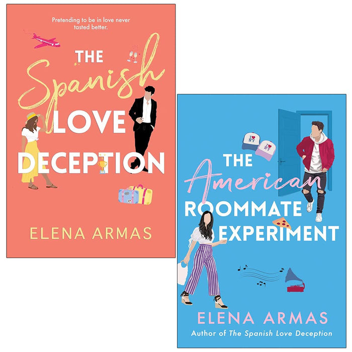 Elena Armas Collection 2 Books Set (American Roommate Experiment, Spanish Love) - The Book Bundle