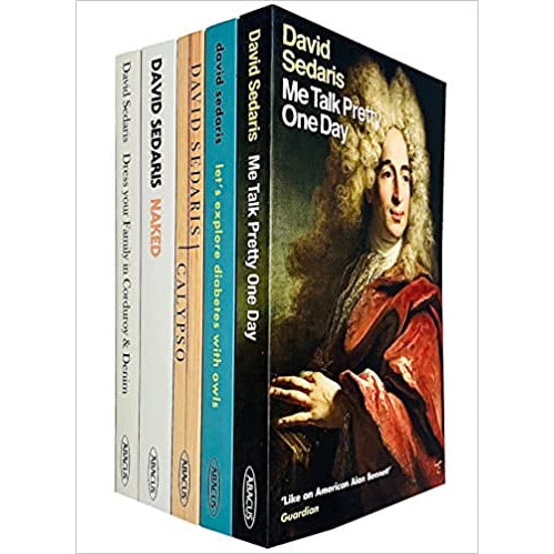 David Sedaris Collection 5 Books Set (Me Talk Pretty One Day, Let's Explore Diabetes) - The Book Bundle