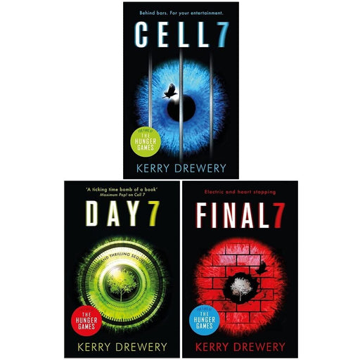 Cell 7 Series 3 Books Collection Set by Kerry Drewery (Cell 7, Day 7, Final 7) - The Book Bundle