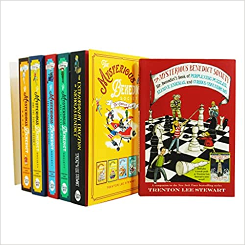 The Mysterious Benedict Society The Complete Series 6 Books Collection Set - The Book Bundle