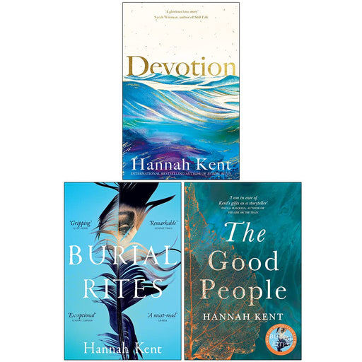 Hannah Kent Collection 3 Books Set Burial Rites, Devotion, The Good People - The Book Bundle