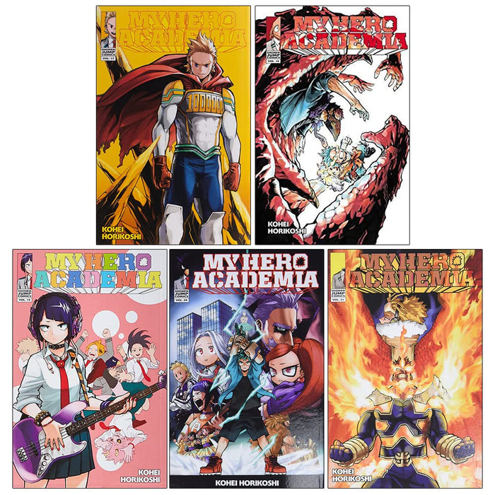 My Hero Academia Volume 17-21 Collection 5 Books Set By Kohei Horikoshi - The Book Bundle