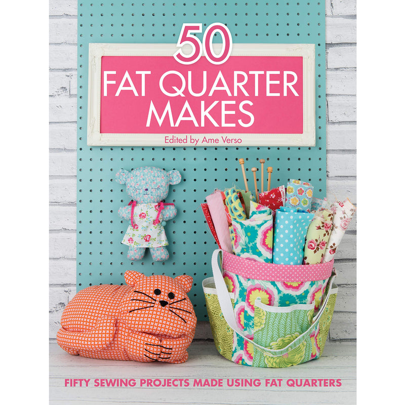 Assorted colorful fabric fat quarters arranged for sewing projects, showcasing a variety of patterns and textures.