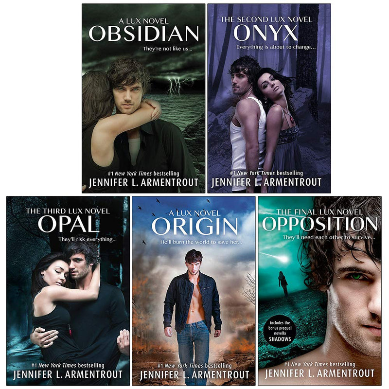 Lux Series Jennifer L. Armentrout Collection 5 Books Set With Journal Obsidian - The Book Bundle