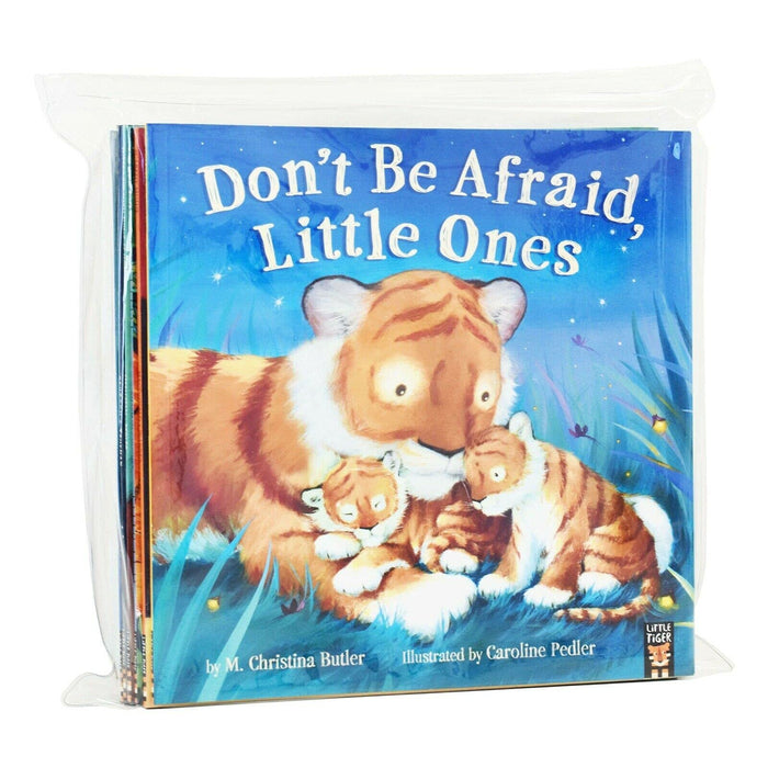 Bedtime Picture Series 10 Picture Flat Books Collection Set (Just One More, Scaredy Mouse, Goodnight Tiger) - The Book Bundle