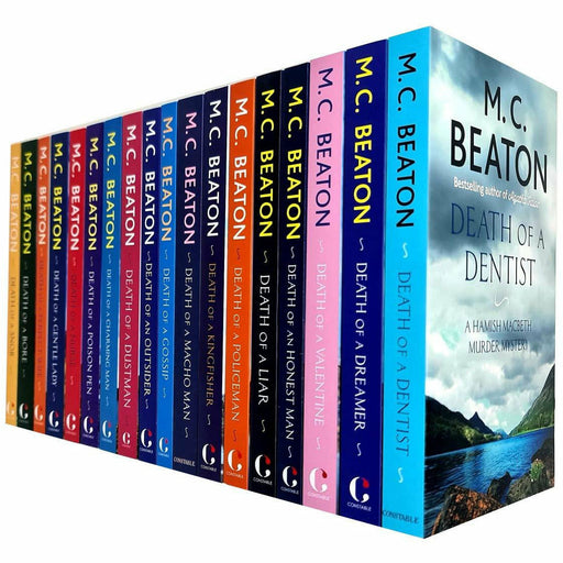 Hamish Macbeth Murder Mystery Death 18 Books Set Collection Series 1,2,3 And 4 - The Book Bundle
