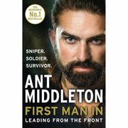 HarperCollins First Man In & Battle Scars 2-book collection set by Ant Middleton and Jason Fox, paperback fiction books.