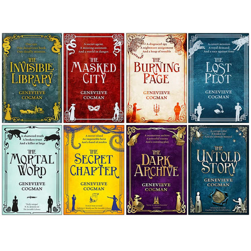 The Invisible Library Series 8 Books Collection Set by Genevieve Cogman NEW - The Book Bundle