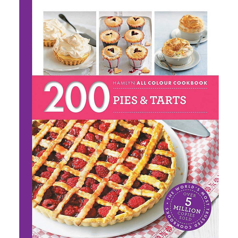 Hamlyn All Colour Cookbook Collection 3 Books Set By Sara Lewis (200 Delicious Desserts, 200 Cakes & Bakes, 200 Pies & Tarts) - The Book Bundle