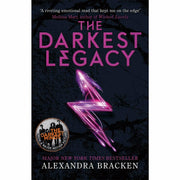 Four paperback books from the Darkest Minds collection by Alexandra Bracken, featuring vivid cover art and spines.