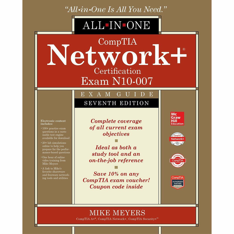 CompTIA Network+ Certification All-in-One Exam Guide, Seventh Edition (Exam N10-007) - The Book Bundle