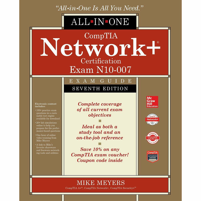 CompTIA Network+ Certification All-in-One Exam Guide, Seventh Edition (Exam N10-007) - The Book Bundle