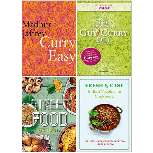 Curry Easy, Lose Weight , Indian, Fresh & Easy 4 Books Collection Set - The Book Bundle