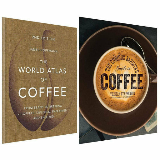 Baristas guide to coffee, world atlas of coffee 2 books collection set - The Book Bundle
