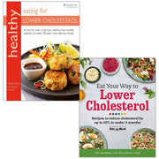Healthy Eating for Lower Cholesterol, Eat Your Way To Lower Cholesterol 2 Books Collection Set - The Book Bundle