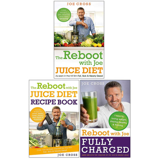The Reboot with Joe Juice Diet 3 Books Collection Set - The Book Bundle