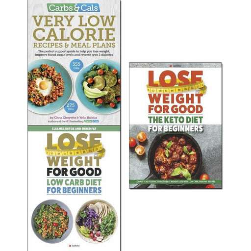 Carbs , lose weight  and the keto diet for beginners 3 books collection set - The Book Bundle