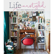 Emily Henson Collection 2 books set featuring Create Inspiring Homes and Life Unstyled by Ryland Peters & Small on a bookshelf