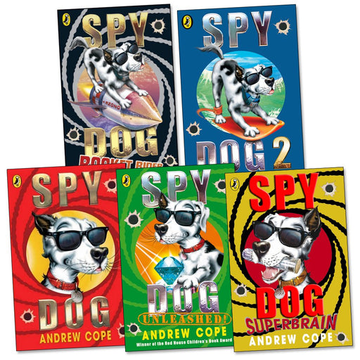 Spy Dog Pack, 5 books, RRP £24.95 (Spy Dog; Spy Dog 2; Spy Dog Super Brain; Spy Dog Unleashed; Spy Dog: Rocket Rider). - The Book Bundle