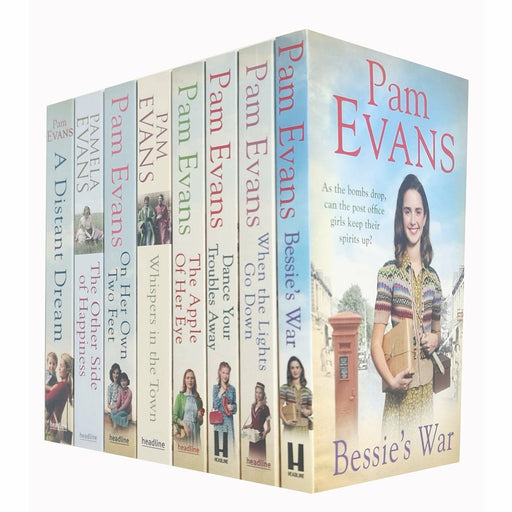 Pamela Evans Collection 8 Books Set (Bessies War, When the Lights Go Down, Apple) - The Book Bundle