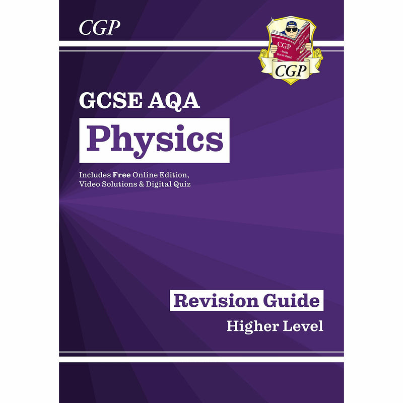 CGP GCSE AQA Revision Guide 3 Books Collection Set (Physics , Biology, Chemistry) - The Book Bundle
