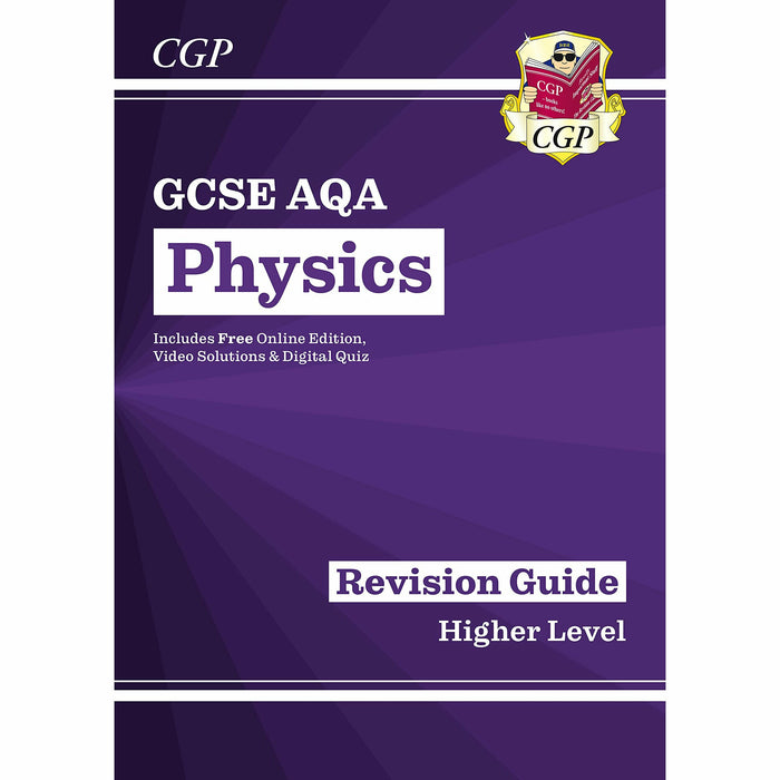 CGP GCSE AQA Revision Guide 3 Books Collection Set (Physics , Biology, Chemistry) - The Book Bundle