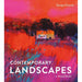 contemporary landscapes in mixed media and experimental landscapes in watercolour 2 books collection set - The Book Bundle
