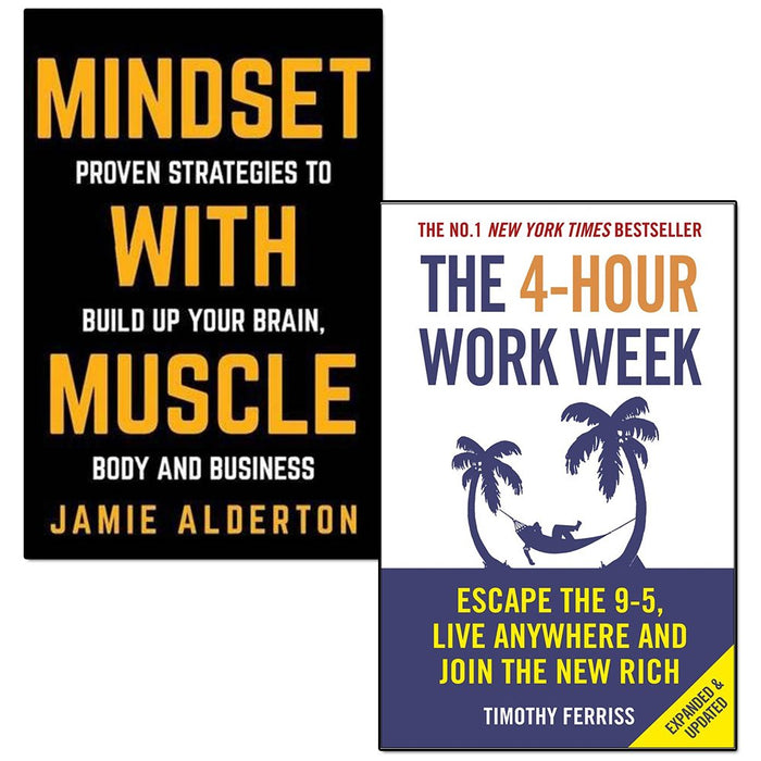mindset with muscle and 4-hour work week 2 books collection set - The Book Bundle