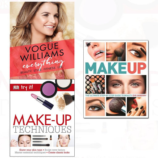 Make-up,techniques and everything beauty style fitness life [hardcover] 3 books collection set - The Book Bundle