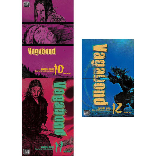 Vagabond vizbig ed gn series 4 book 10,11,12 : 3 books collection set(3 in 1) - The Book Bundle