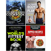 The Bodybuilding,Your Ultimate,The World's ,Bodybuilding Cookbook 4 Books Collection Set - The Book Bundle