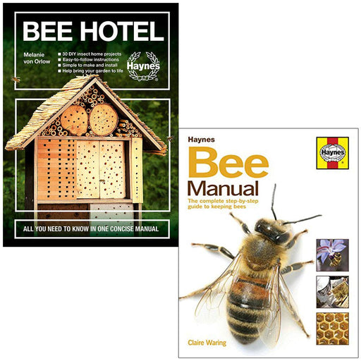 Bee Hotel, The Bee Manual 2 Books Collection Set - The Book Bundle