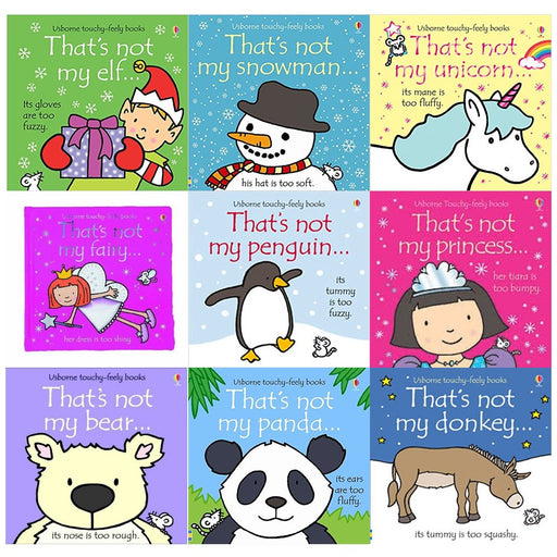 Thats not my touchy feely series 10, 11 and 12 : 9 books collection set - The Book Bundle