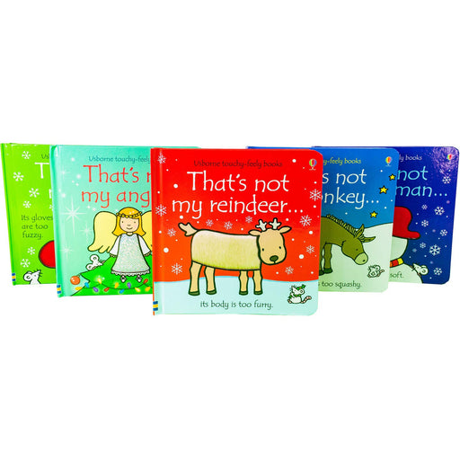 Thats Not My Christmas Series 5 Books Collection Set by Fiona Watt | Rachel Wells - The Book Bundle