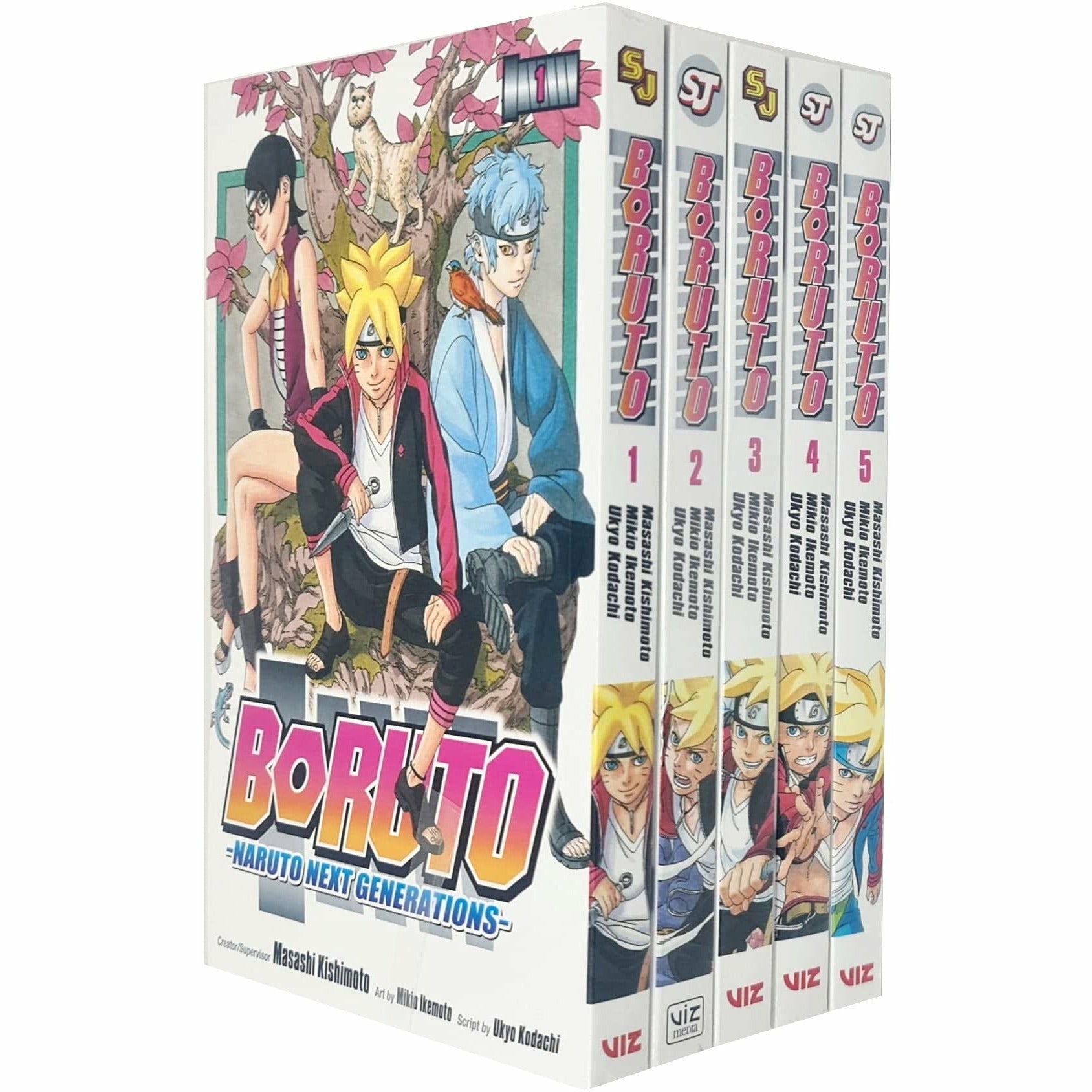 Boruto Naruto Next Generations Series 1-5: 5 Books Collection Set